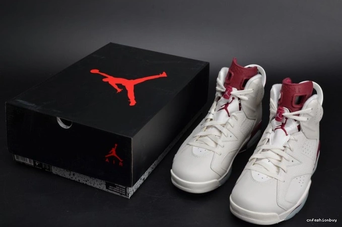 Air white Maroon 384664-116 Retro Jordan 6 1203
